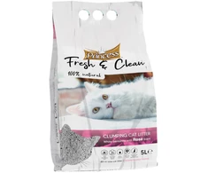 Kraikas katėms PRINCESS FRESH & CLEAN rožių aromato, 5 L