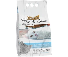 Kraikas katėms PRINCESS FRESH & CLEAN kūdikių pudros aromato, 5 L