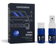 Nanotekas NANO DANGA Automobilio stiklams, 2×30 ml