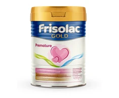 Pieno mišinys neišnešiotiems ir mažo svorio kūdikiams FRISOLAC GOLD, nuo 0 mėn., 400g