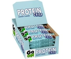 Proteino batonėlis GO ON CRISP Cookies&Caramel, 50 g x 24 vnt.