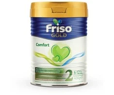 Specialios paskirties mišinys atpylinėjantiems kūdikiams FRISO Gold Comfort 2, 6-12 mėn., 400g