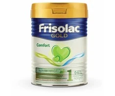 Specialios paskirties mišinys atpylinėjantiems kūdikiams FRISOLAC Gold Comfort 1, 0-6 mėn., 400g