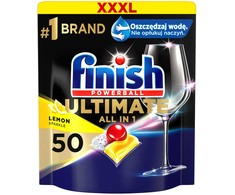 Tabletės indaplovėms FINISH Allin1 Ultimate Lemon, 50 vnt.