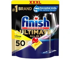 Tabletės indaplovėms FINISH Allin1 Ultimate Lemon, 50 vnt.