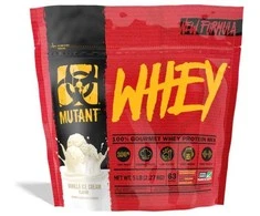 Vanilinių ledų skonio proteinas MUTANT Whey, 2.27 kg