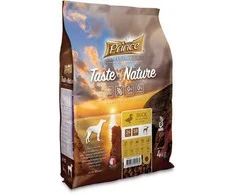 Sausas ėdalas begrūdis PRINCE PREMIUM TASTE OF NATURE su antiena ir batatais, 4kg