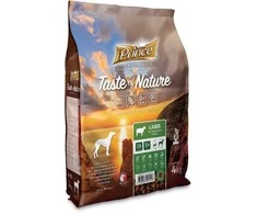 Sausas ėdalas begrūdis PRINCE PREMIUM TASTE OF NATURE su ėriena ir batatais, 4kg