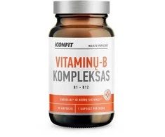 Vitamin B Complex 150 ml ICONFIT, 90 kapsulių