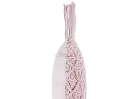 Beliani 2 dekoratyvinių pagalvių rinkinys makro 40 x 40 cm rožinė YANIKLAR
