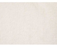 Beliani Rinkinys 2 dekoratyvinės pagalvės ACHILLEA dirbtinis kailis 54 x 54 cm Kremas Unity