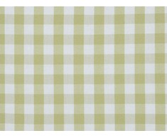 Beliani Rinkinys 2 dekoratyvinės pagalvės TALYA 40 x 60 cm Alyvuogių langelių