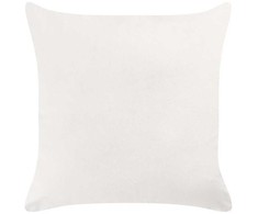 Beliani Rinkinys 2 dekoratyvinės pagalvės SPIREA 45 x 45 cm Oranžinė Juodas Augalinis raštas