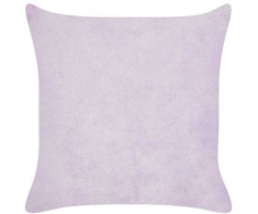 Beliani Rinkinys 2 dekoratyvinės pagalvės MILLET Velvetas 43 x 43 cm Violetinis Geometrinis raštas
