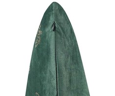 Beliani Rinkinys 2 dekoratyvinės pagalvės YUZURI Velvet 45 x 45 cm Emerald Animal Pattern
