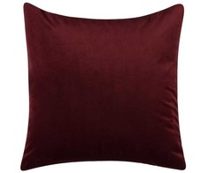Beliani Shumee 2 dekoratyvinių pagalvių rinkinys delne 45 x 45 cm Burgundy CALLA