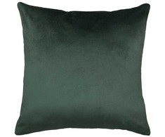 Beliani Rinkinys 2 Dekoratyvinės pagalvės BELLEROSE Velvet 45 x 45 cm Tamsiai žalias augalų raštas