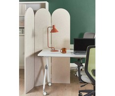 Beliani Pertvara SLIMMY 120 x 160 cm smėlio spalvos
