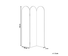 Beliani Pertvara SLIMMY 120 x 160 cm smėlio spalvos