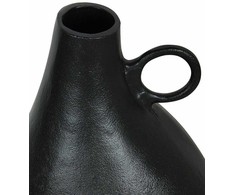 Beliani dekoratyvinė vaza NARBADA Metal 36 cm Juodas
