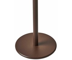 Beliani Belaidė LED stalinė lempa FRANCOLI su reguliatoriumi metalinė ruda