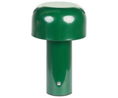 Beliani Bezprzewodowa lampa stołowa LED BESOS Ze ściemniaczem Metal Žalias
