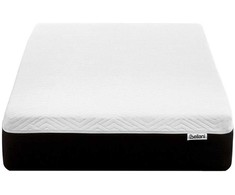 Beliani čiužinys termoelastinis gelis SPONGY Hard 90 x 200 cm
