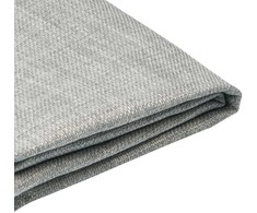 Beliani Dėklas ant lovos FITOU 90 x 200 cm šviesiai pilka