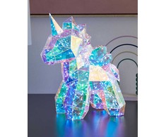 Beliani LED dekoracija Vienaragis FORNAX spalvota