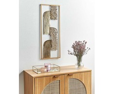 Beliani sienų apdaila THULIUM Metal 75 cm Auksinis
