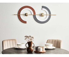 Beliani Sienų dekoracija FARO metalinė 42 cm spalvota
