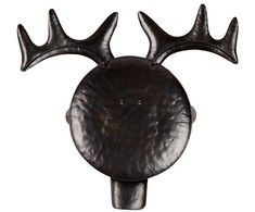 Beliani Dekoracja ścienna Byk FLUORINE Metal 54 cm Kolorowy