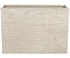 Beliani vazonas 34 x 80 x 56 cm smėlio EDESSA sp