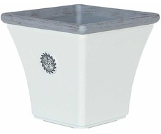 Beliani ELATEIA vazonas 37 cm Baltas