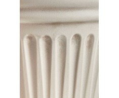 Beliani Vazonas MAIZE 43 cm smėlio spalvos