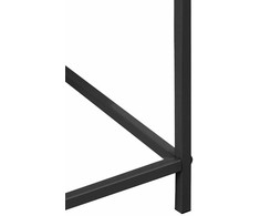 Beliani Vazonas ant kojelių TAPIEN metalinis 70 cm juodas