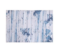 Beliani Karpetas 140 x 200 cm mėlynas rusvai rusvas