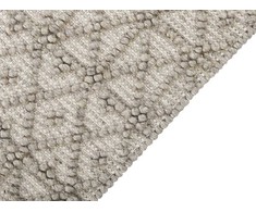 Beliani Kilimas ALUCRA smėlio spalvos 160 x 230 cm vilnos