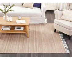 Beliani Kilimas MALHIA smėlio spalvos 160 x 230 cm