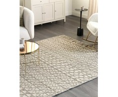 Beliani Kilimas ALUCRA smėlio spalvos 160 x 230 cm vilnos