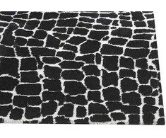 Beliani Dywan PUNGE Juodas 300 x 400 cm