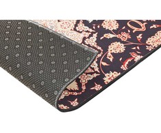 Beliani Dywan ARITAS Juodas 60 x 200 cm