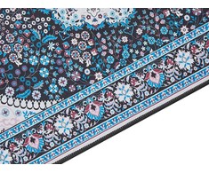 Beliani Dywan GEDIZ Mėlyna 60 x 200 cm