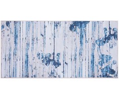 Beliani Dywan 80 x 150 cm mėlyna BURDUR