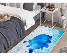 Beliani Dywan ODALAR Mėlyna 80 x 150 cm