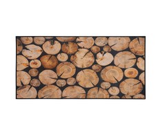 Beliani kilimėlis 80 x 150 cm KARDERE medžio motyvas