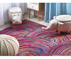 Beliani Kilim KOZAN spalvotas 160 x 230 cm medvilninis