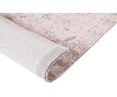 Beliani Kilimas MATARIM rožinis 200 x 300 cm medvilninis