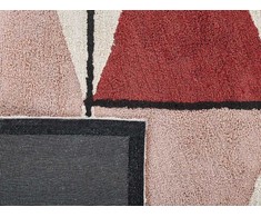 Beliani Kiliminis kilimas PURNIA spalvotas 80 x 150 cm medvilninis