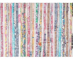Shumee Medvilnės kilimėlis 80 x 150 cm daugiasluoksnis MERSIN